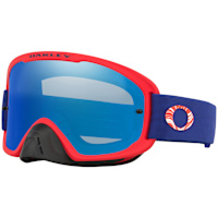 Oakley O Frame 2.0 Pro MX Goggles - Team Red / Black Ice Iridium Lens