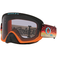 Oakley O Frame 2.0 Pro MX Goggles - TLD Black Orange / Light Grey Lens