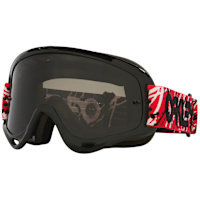Oakley O-Frame MX Goggles - Red Eddie / Dark Grey Lens