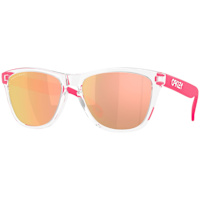 Oakley Frogskins Sunglasses - Clear / Prizm Rose Gold Lens