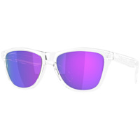 Oakley Frogskins S Sunglasses - Polished Clear / Prizm Violet Lens