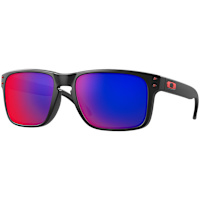 Oakley Holbrook Sunglasses - Matt Black / Positive Red Iridium Lens