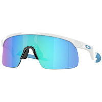 Oakley Resistor Youth Sunglasses - Polished White / Prizm Sapphire Lens