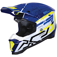 Just1 J40 - Mission Fluo Yellow / Blue Gloss