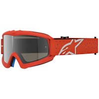 Alpinestars Youth Vision Vesta Goggles - Orange / Silver / Mirror Silver Lens