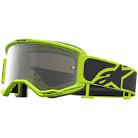 Alpinestars Vision 5 Rora Goggles - Black / Fluo Yellow / Mirror Silver Lens