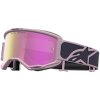 Alpinestars Vision 5 Rora Goggles - Greystone / Old Pink / Mirror Pink Lens