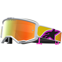 Alpinestars Vision 5 Drag Goggles - Orange / Red / Mirror Red Lens