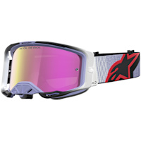 Alpinestars Vision 8 Maven Goggles - Lavender / Black / Mirror Pink Lens