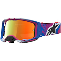 Alpinestars Vision 8 Maven Goggles - Fire Red / Black / Mirror Red Lens