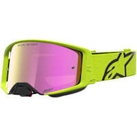 Alpinestars Supertech Vesta Goggles - Fluo Yellow / Black / Mirror Red Lens