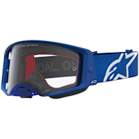 Alpinestars Supertech Vesta Goggles - Blue / White / Clear Lens