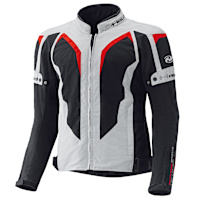Held Zelda Textile Jacket - Grey / Red