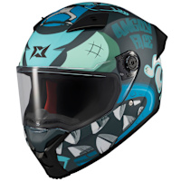 Axxis Fenix Angry Face - Blue