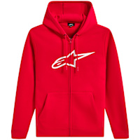 Alpinestars Ageless Zip V3 Hoodie - Red / White