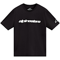 Alpinestars Race Wordmark Short-Sleeve CSF T-Shirt - Black / White