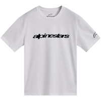 Alpinestars Race Wordmark Short-Sleeve CSF T-Shirt - White / Black