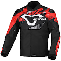 Macna Admyre Textile Jacket - Black / Red