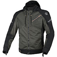 Macna Brero Textile Jacket - Green / Black