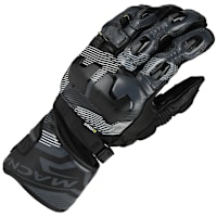 Macna Powertrack 2.0 Leather Gloves - Black