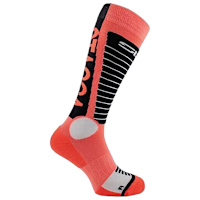 Sidi Rapidus Socks - Black / Grey / Coral
