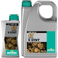 Motorex V-Synt 4T Fully Synthetic - 15W-50