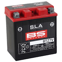 BS Batteries Motorcycle Battery - BTZ7V SLA Sealed Lead Acid