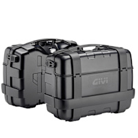Givi TRK33BB Trekker Lite Monokey Top Case Black (Pair)  - 66 Litre