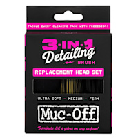 Muc-Off 3-In-1 Detailing Brush Replacement Head Set