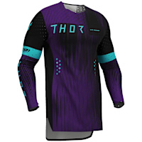 Thor Sportmode Jersey - Vanish Black / Purple