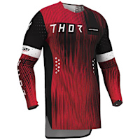 Thor Sportmode Jersey - Vanish Black / Red
