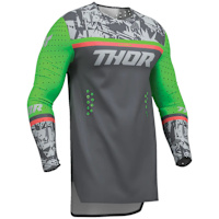Thor Sportmode Jersey - Punkd Charcoal / Green