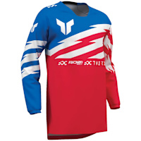 Thor Youth Launchmode Jersey - Shockie Red / Blue