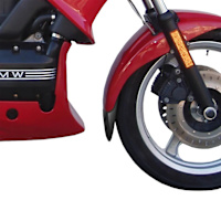 Pyramid Extenda Fenda Matte Black - BMW K75 / K100