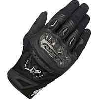 Alpinestars SMX-2 Air Carbon V2 Leather Gloves - Black