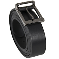 Knox Mens Leather Belt - Black