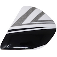 Arai VAS-V Type Side Pods - Shaped Black