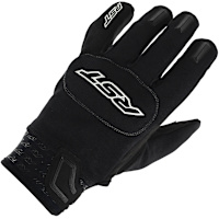 RST Rider CE Textile Gloves - Black / White