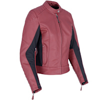 Oxford Ladies Beckley Leather Jacket - Russet