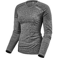 Rev'it Ladies Airborne LS Base Layer Shirt - Dark Grey