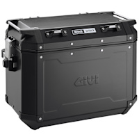 Givi OBKN48BL Trekker Outback LHS Pannier - 48 Litre