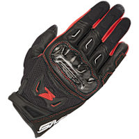 Alpinestars Honda SMX-2 Air Carbon V2 Leather Gloves - Black / Red