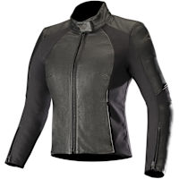 Alpinestars Stella Vika V2 Ladies Leather Jacket - Black