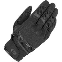 Oxford Brisbane Air Short Textile Gloves - Stealth Black
