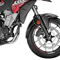 Pyramid Extenda Fenda Matt Black - Honda CB500 F / X / CBR500 R