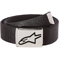 Alpinestars Ageless Web Belt - Black / Chrome