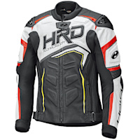 Held Safer 2 Leather Jacket - Black / White / Red