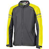 Held Rainstretch Top - Black / Fluo Yellow