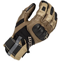 Klim Adventure V3 Gore-Tex Short Leather Gloves - Tan