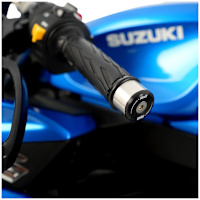 R&G Racing Bar End Sliders - BE0110BK - Suzuki GSX-S750 '17, Yamaha XMAX 300 '17-, Suzuki GSX-R125